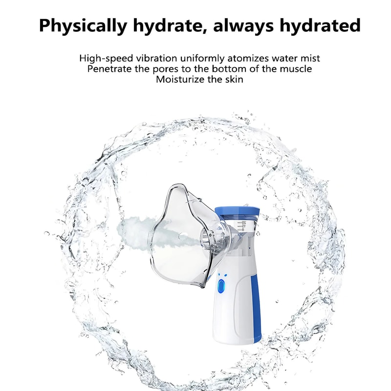 NanoGlow Portable Facial Steamer Hydrating Mist Spray 1