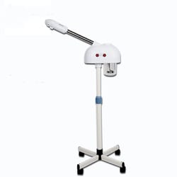 2-in-1 ozone facial steamer & face sauna with hot dense mist sprayer for deep pore cleansing