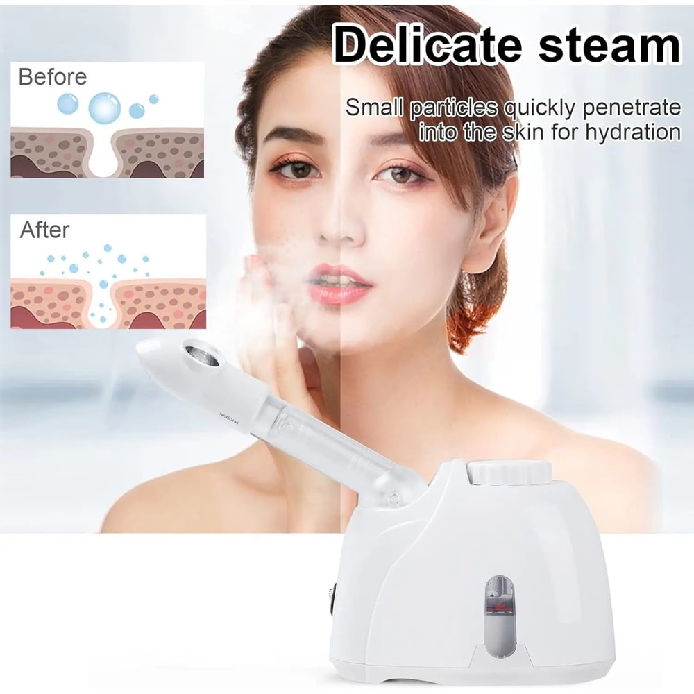 NanoGlow Facial Steamer For Deep Cleansing Hydration 1