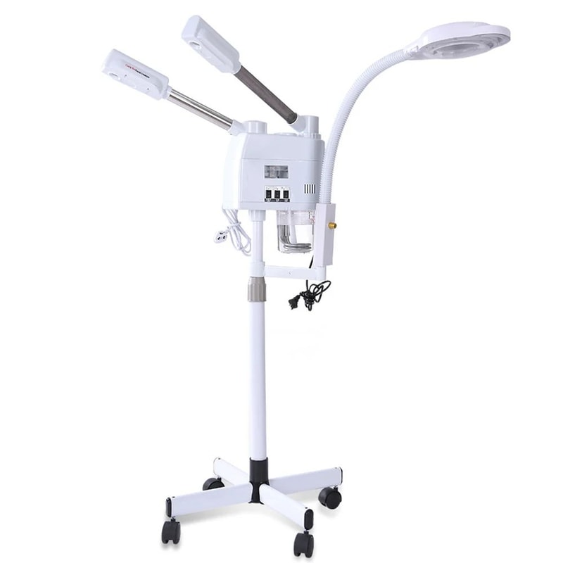 3in1 Facial Steamer With Ozone LED Lamp Professional Hot Cold Face Steamer For Deep Pore Cleansi 6