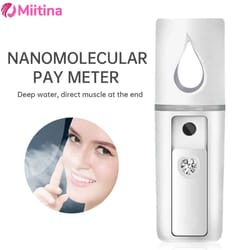 glowmist pro nano facial steamer – portable usb mini portable humidifier for deep skin hydration