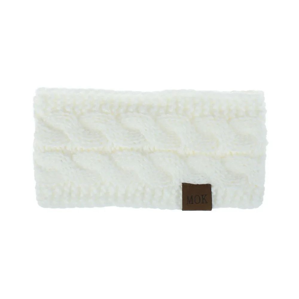 CozyFlex Winter Plush Headband Wide Elastic Hair Band Ear Warmer Headband For Women 7