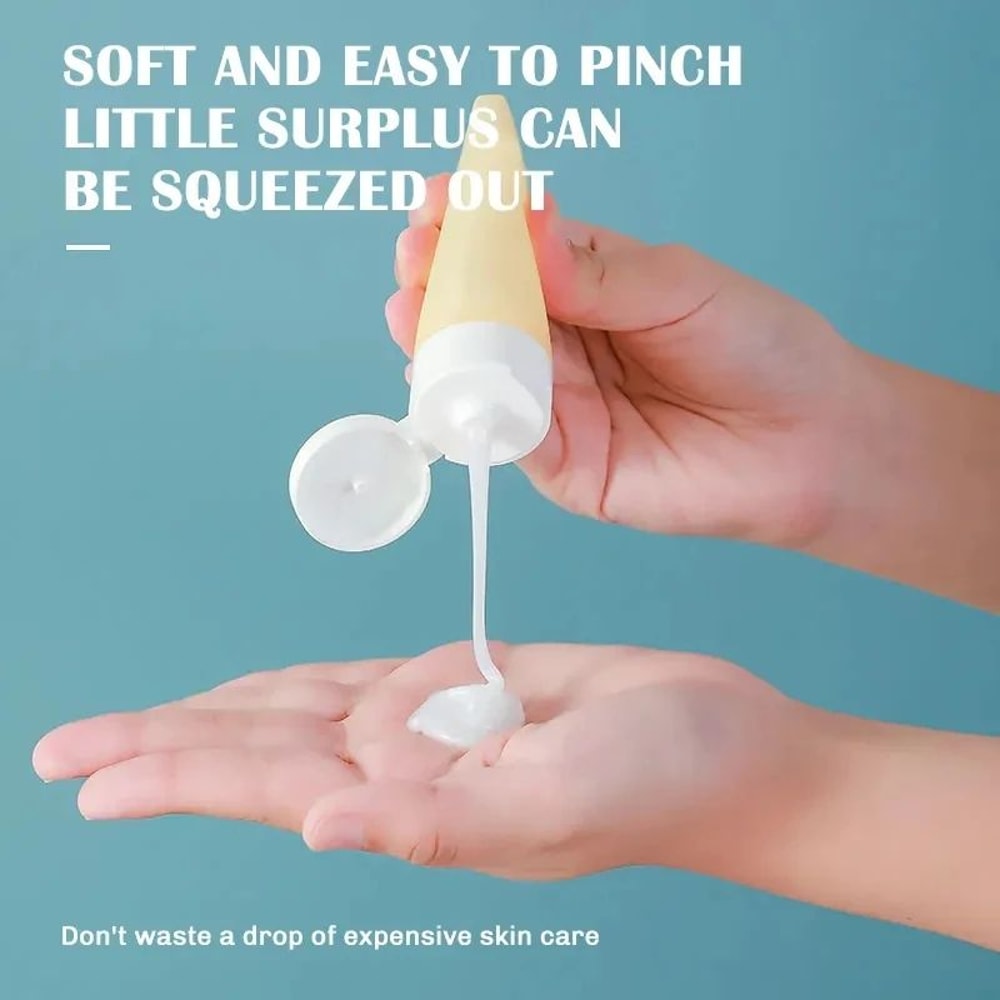 Leakproof Travel Refillable Bottle Set Portable Cosmetic Toiletry Containers 3060100ml 5