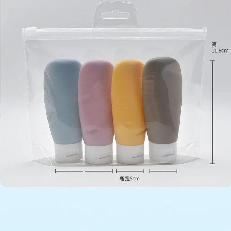 Leakproof Travel Refillable Bottle Set Portable Cosmetic Toiletry Containers 3060100ml 7
