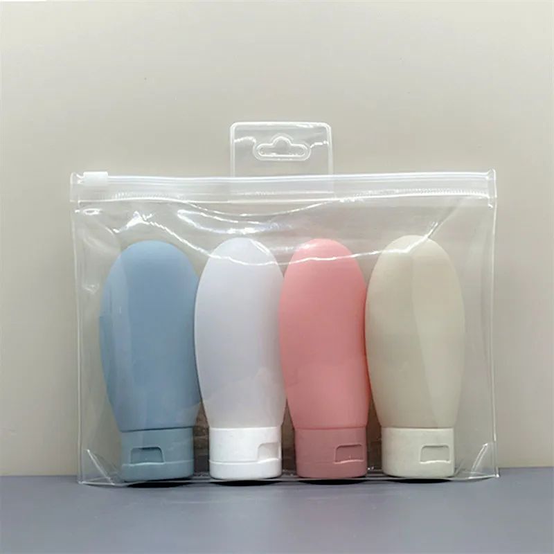 Leakproof Travel Refillable Bottle Set Portable Cosmetic Toiletry Containers 3060100ml 9
