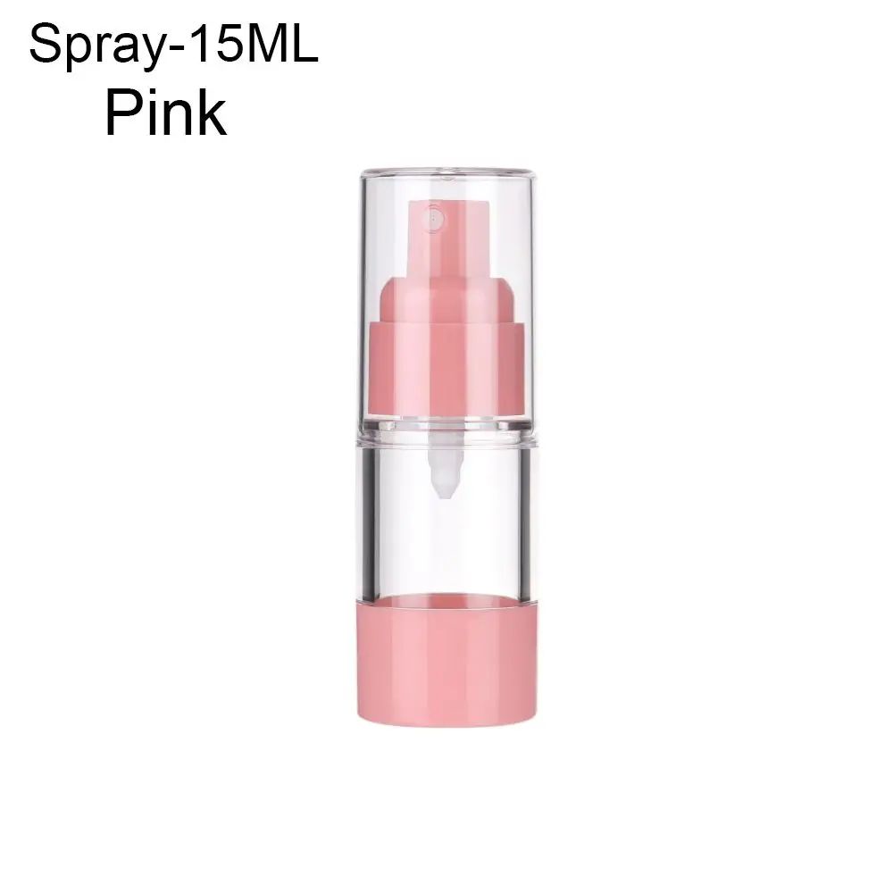 AirLock Travel Refillable Pump Bottle Set Leakproof Travel Lotion Bottles Vacuum Cosmetic Contain 18