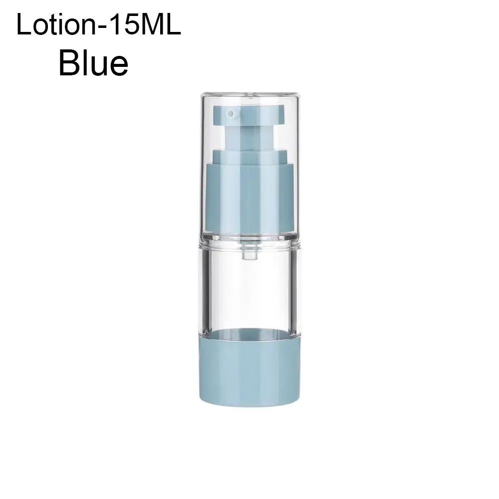AirLock Travel Refillable Pump Bottle Set Leakproof Travel Lotion Bottles Vacuum Cosmetic Contain 13