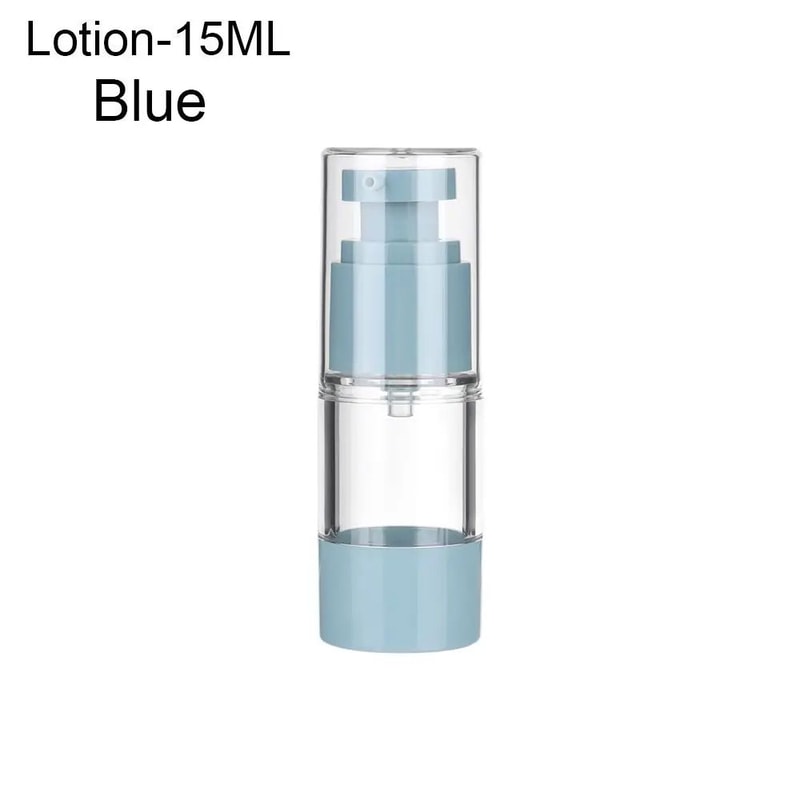 AirLock Travel Refillable Pump Bottle Set Leakproof Travel Lotion Bottles Vacuum Cosmetic Contain 13