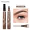 4 Split Tip Eyebrow Tattoo Pen Waterproof SmudgeProof Brow Makeup 7
