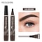 4 Split Tip Eyebrow Tattoo Pen Waterproof SmudgeProof Brow Makeup 9