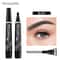 4 Split Tip Eyebrow Tattoo Pen Waterproof SmudgeProof Brow Makeup 10
