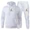 Men Autumn Winter Jogging Set Warm Sweatshirt Pants Sportswear 9
