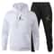 Men Autumn Winter Jogging Set Warm Sweatshirt Pants Sportswear 11