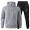 Men Autumn Winter Jogging Set Warm Sweatshirt Pants Sportswear 10