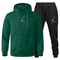 Men Autumn Winter Jogging Set Warm Sweatshirt Pants Sportswear 14