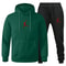 Men Autumn Winter Jogging Set Warm Sweatshirt Pants Sportswear 16