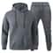Men Autumn Winter Jogging Set Warm Sweatshirt Pants Sportswear 24