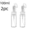 Silicone Brush Foaming Cleanser Bottle 100ml Refillable Foam Pump Dispenser 7