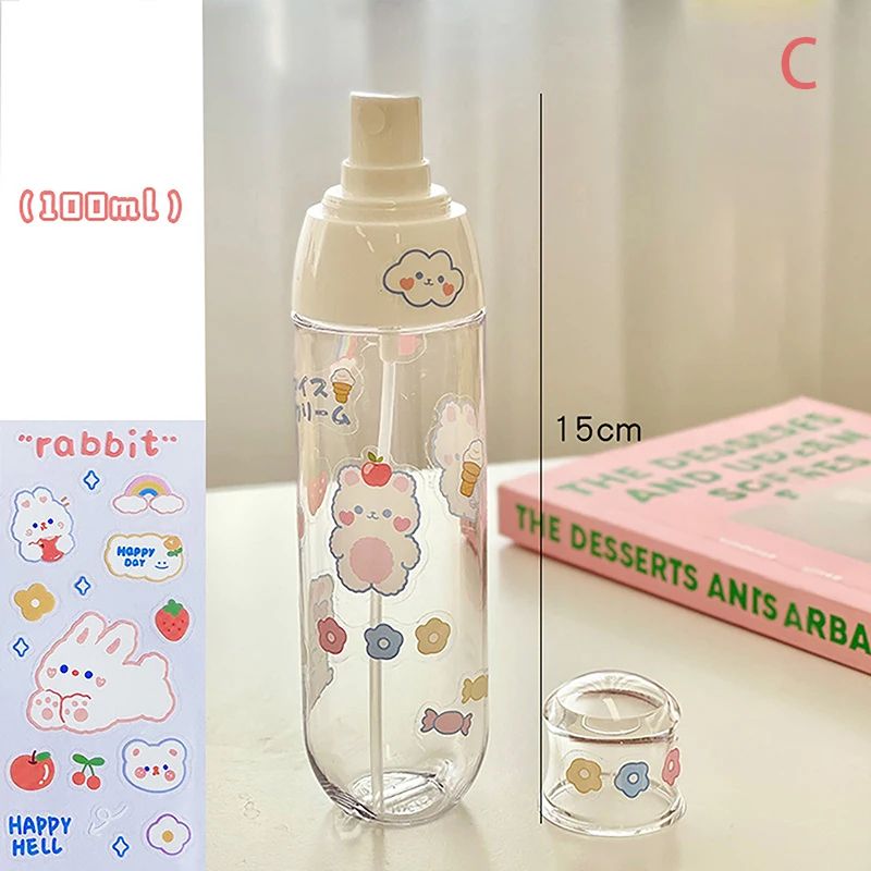 Travel Press Pump Dispenser Bottle Leakproof Portable Lotion Makeup Remover Container 8