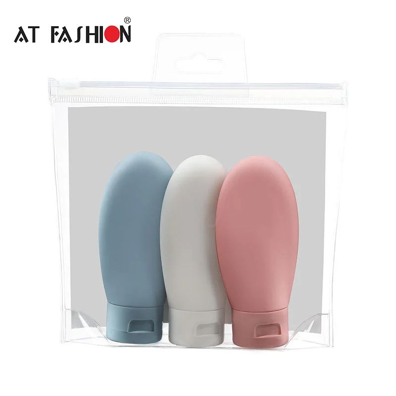 TravelEase Silicone Travel Bottles For Toiletries Leakproof Refillable Squeeze Tubes 3060100ml Set 8