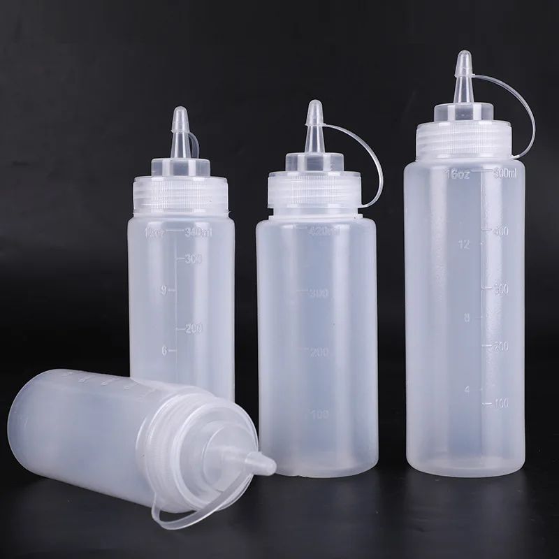 Leakproof Travel Squeeze Bottle Set Refillable Silicone Toiletry Sauce Dispensers 1