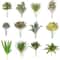 Mini Lifelike Artificial Succulent Plants Modern Faux Cactus Decor For Home Office 0