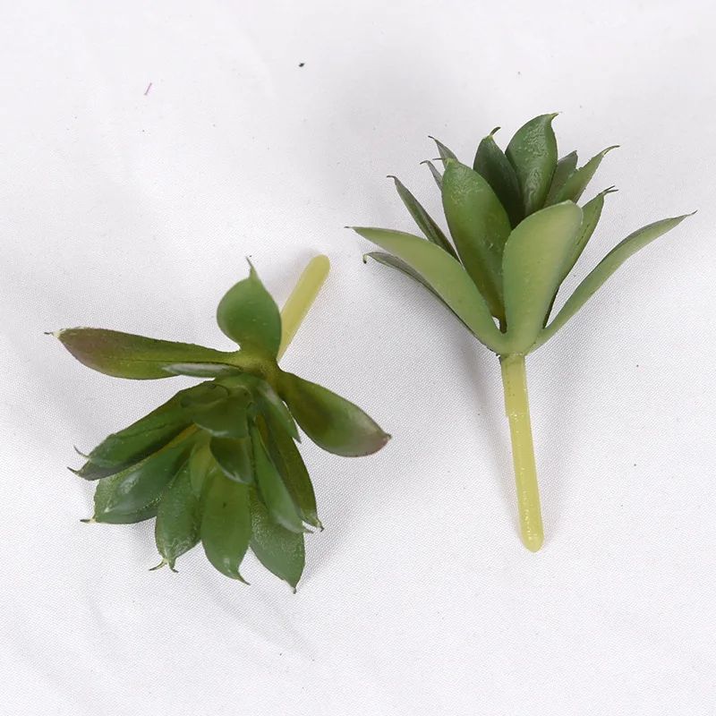 Mini Lifelike Artificial Succulent Plants Modern Faux Cactus Decor For Home Office 7