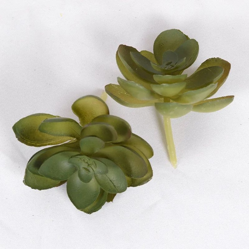 Mini Lifelike Artificial Succulent Plants Modern Faux Cactus Decor For Home Office 8