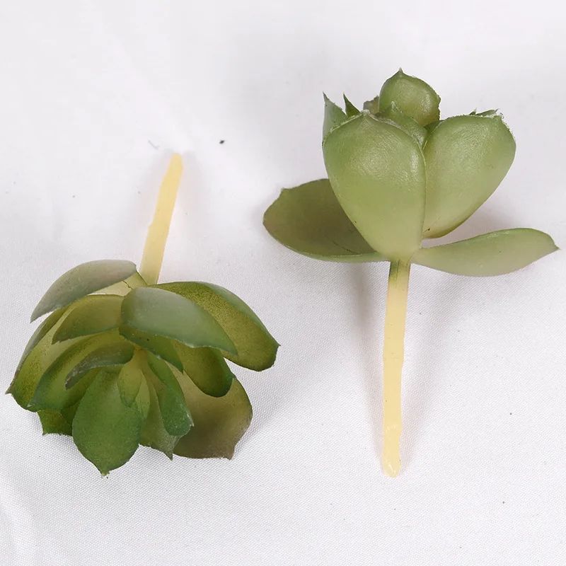 Mini Lifelike Artificial Succulent Plants Modern Faux Cactus Decor For Home Office 9