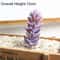 VelvetTouch Purple Artificial Succulents Realistic Flocked Faux Plants For Wall Home Decor 7