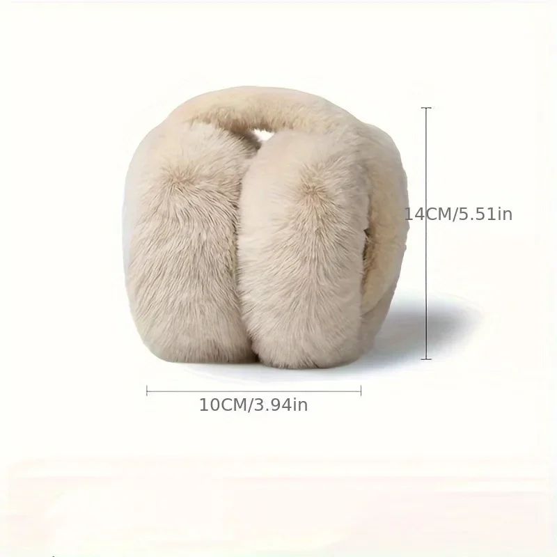 Premium Plush Winter Earmuffs UltraSoft Winter Earmuffs Ear Warmers For Outdoor Cold Protection 3