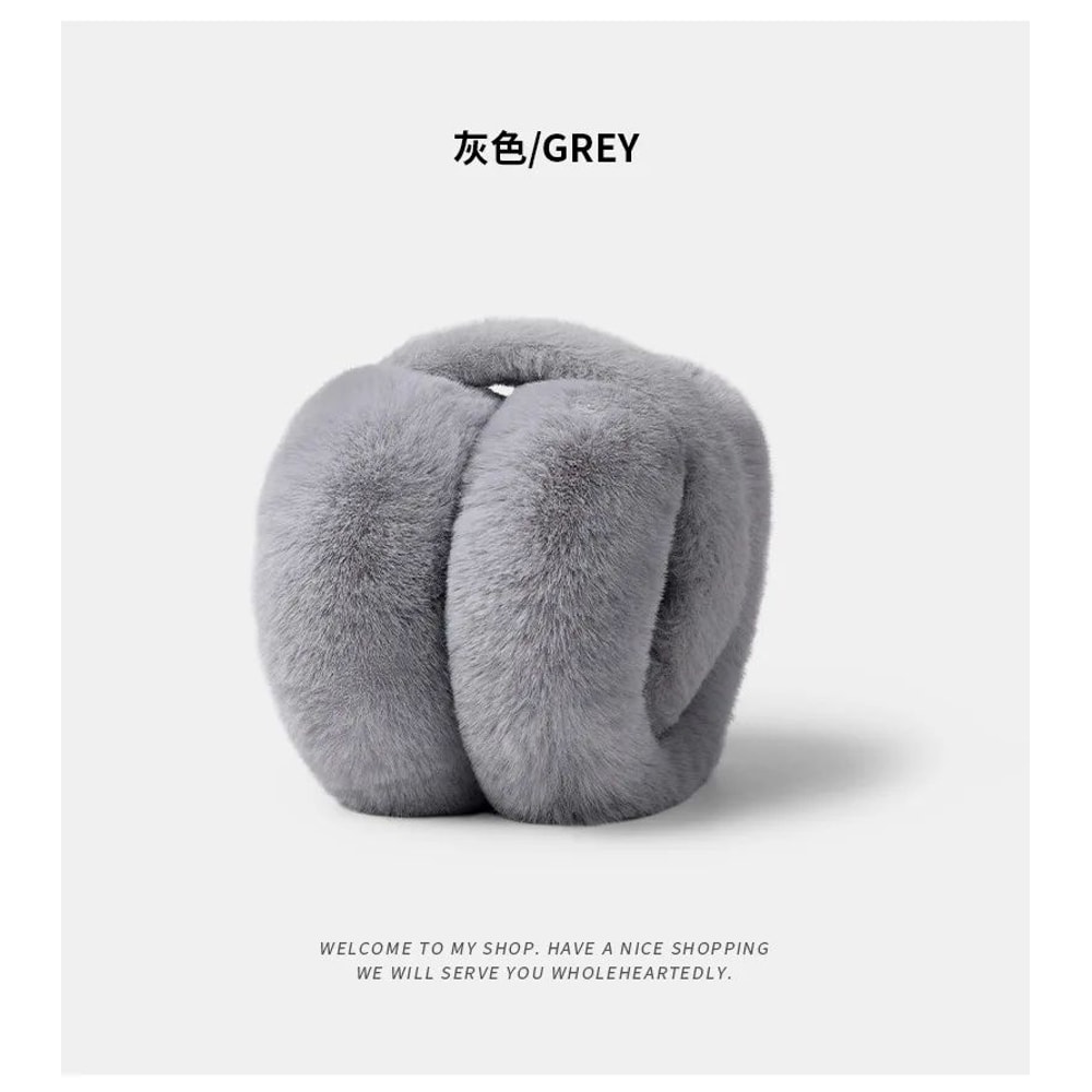 Premium Plush Winter Earmuffs UltraSoft Winter Earmuffs Ear Warmers For Outdoor Cold Protection 7