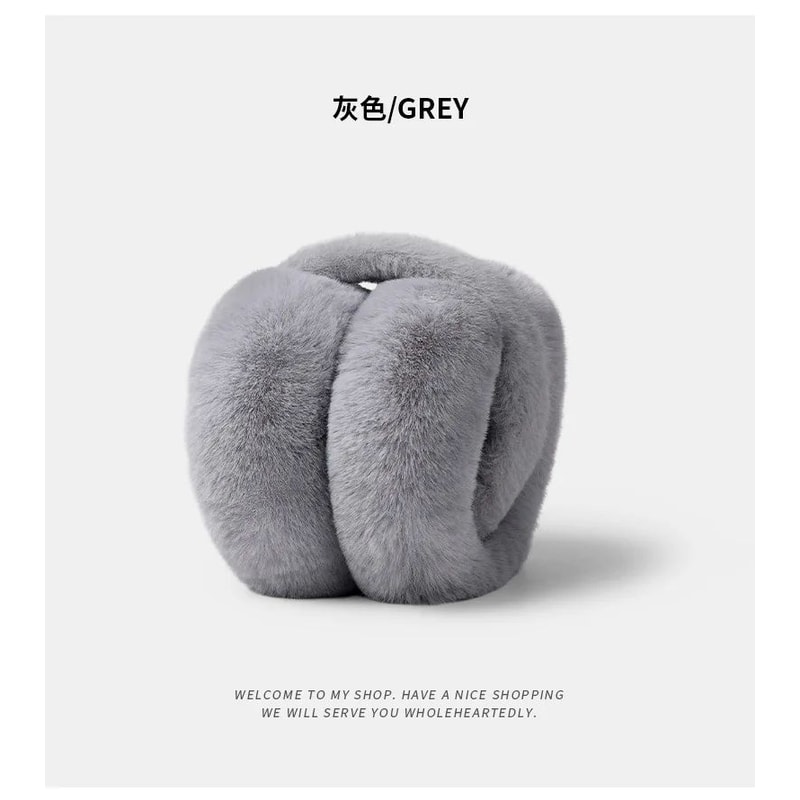 Premium Plush Winter Earmuffs UltraSoft Winter Earmuffs Ear Warmers For Outdoor Cold Protection 7