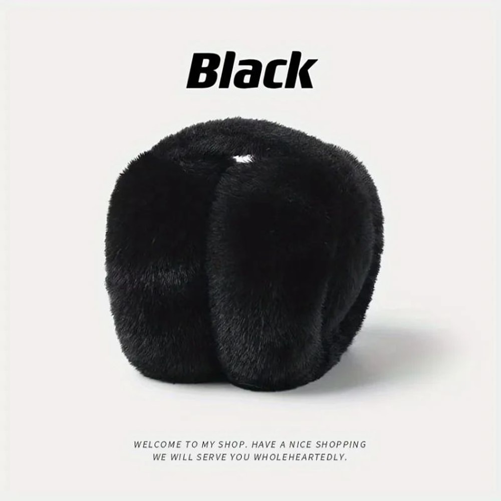 Premium Plush Winter Earmuffs UltraSoft Winter Earmuffs Ear Warmers For Outdoor Cold Protection 10