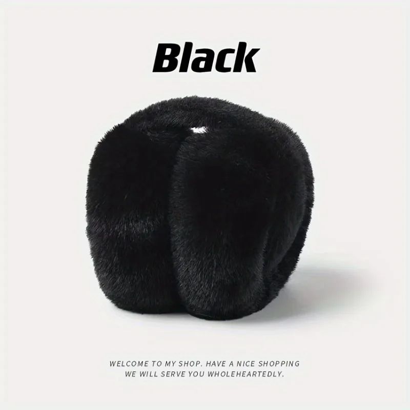 Premium Plush Winter Earmuffs UltraSoft Winter Earmuffs Ear Warmers For Outdoor Cold Protection 10