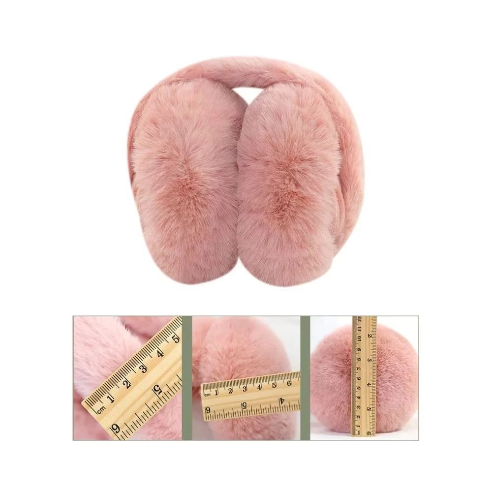 CozyFold Plush Winter Earmuffs For Women Men 2