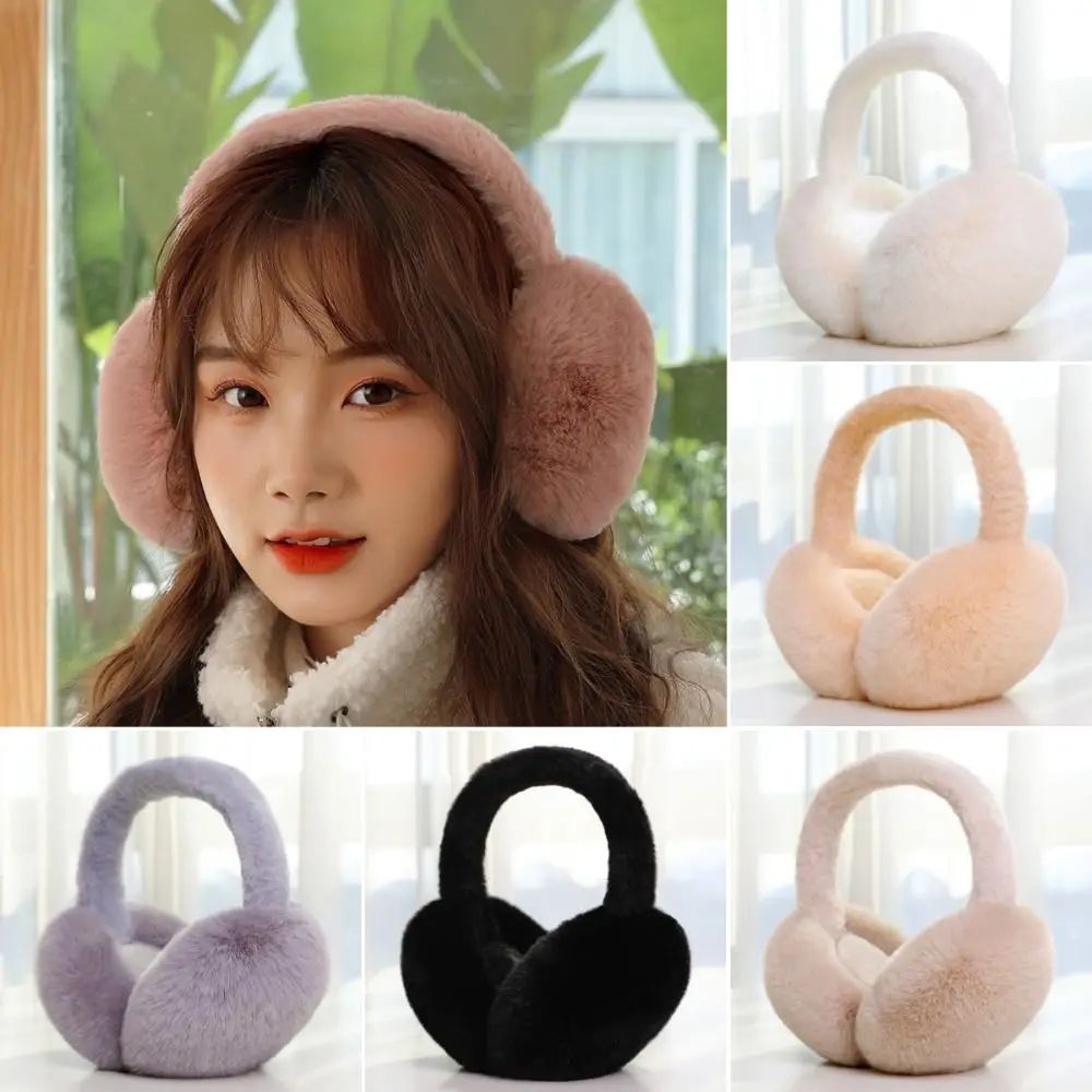 CozyFold Plush Winter Earmuffs For Women Men 3