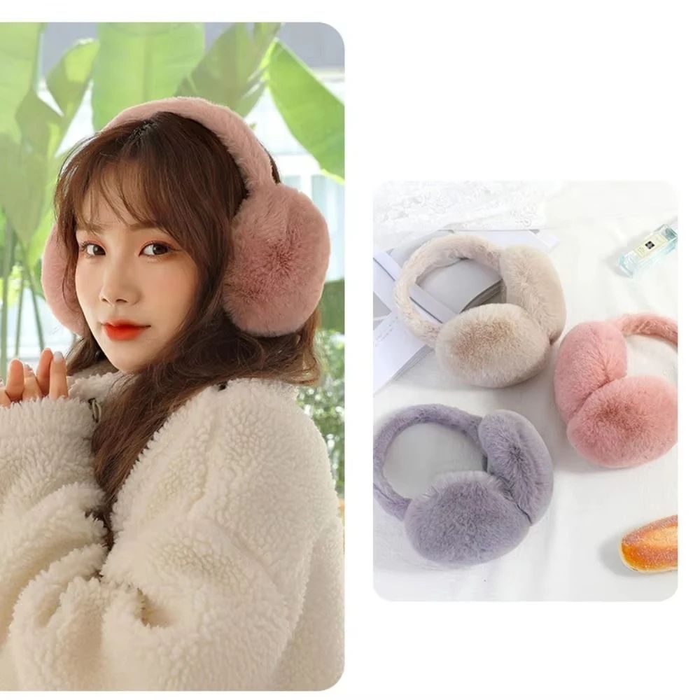 CozyFold Plush Winter Earmuffs For Women Men 5