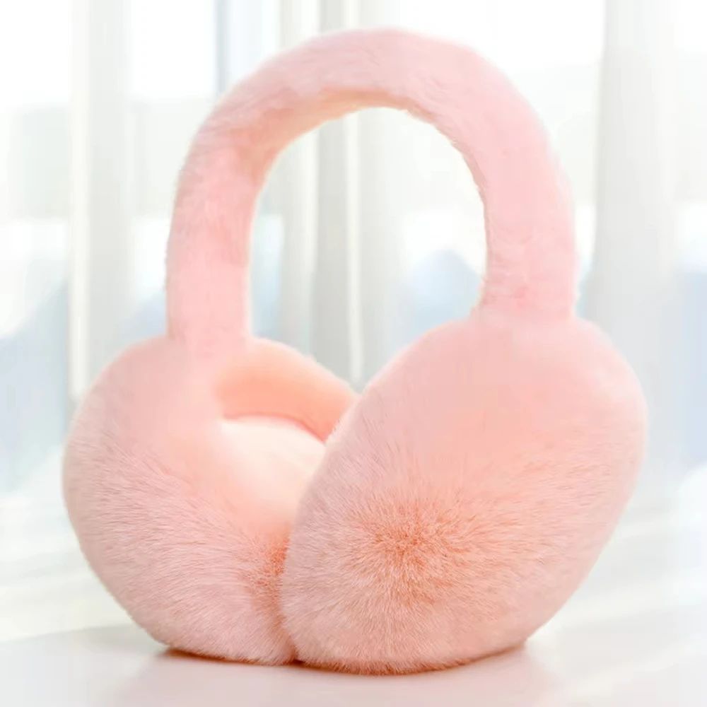 CozyFold Plush Winter Earmuffs For Women Men 8