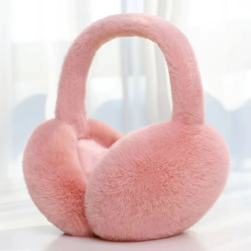 CozyFold Plush Winter Earmuffs For Women Men 12