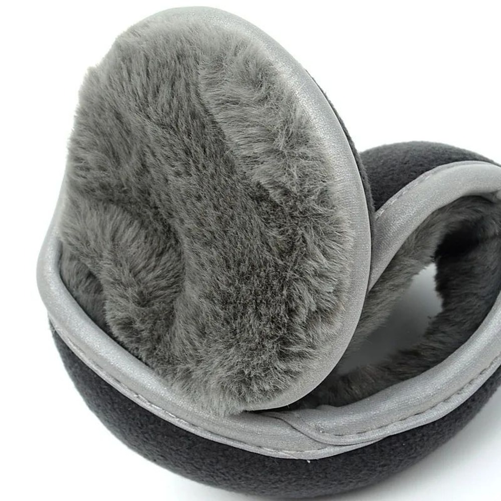 Reflective Foldable Winter Ear Warmers Unisex Outdoor Cold Weather Earmuffs 3