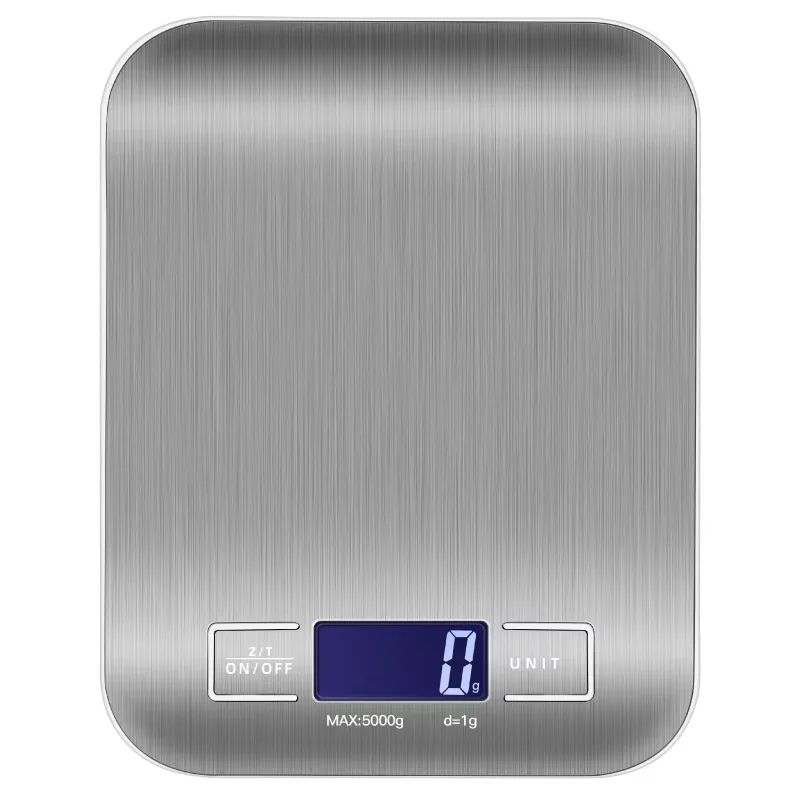 PrecisionPro 5kg Digital Kitchen Food Scale With LCD Waterproof Stainless Steel 4