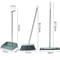 Foldable Broom And Dustpan Set StandUp Broom And Dustpan Set For Fast Everyday Sweeping 5