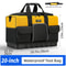 WINHUNT Pro Wide Mouth Tool Bag With Molded Base HeavyDuty Contractor Storage Tote 8