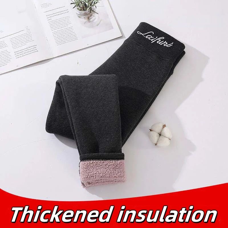 CozyCurve Thermal Fleece Leggings High Waist Winter Pencil Pants For Women 4