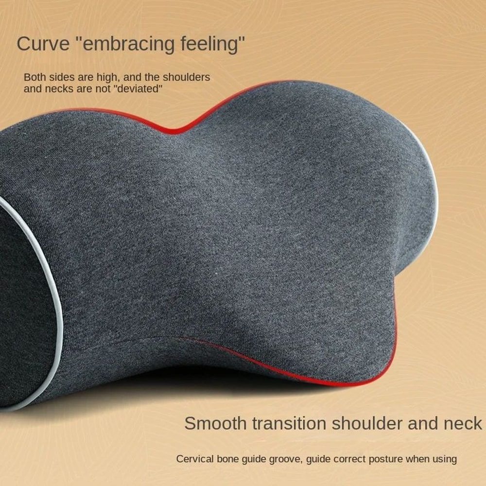 ErgoRelief Cervical Neck Traction Pillow For Spinal Alignment Pain Relief 4