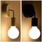 Nordic Modern Wall Sconce Light Black Iron Industrial Wall Lamp With E27 Base 0