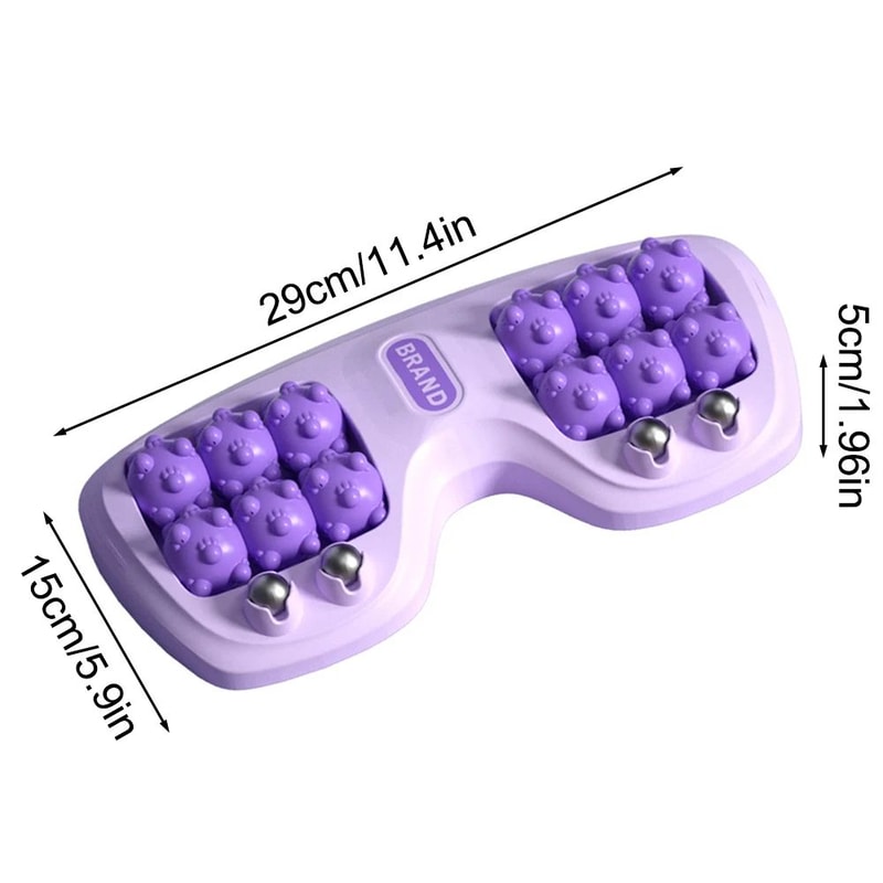 TriColor Foot Roller Massager With Magnetic Beads For Daily Arch Heel Relief 5