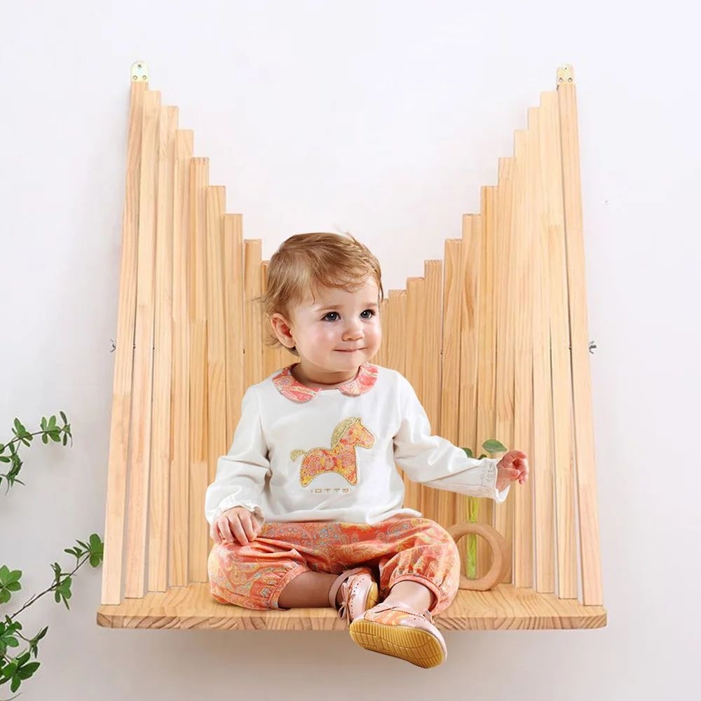 SpaceSaving Solid Wood Wall Mounted Folding Desk 80x60cm FoldDown Table 1