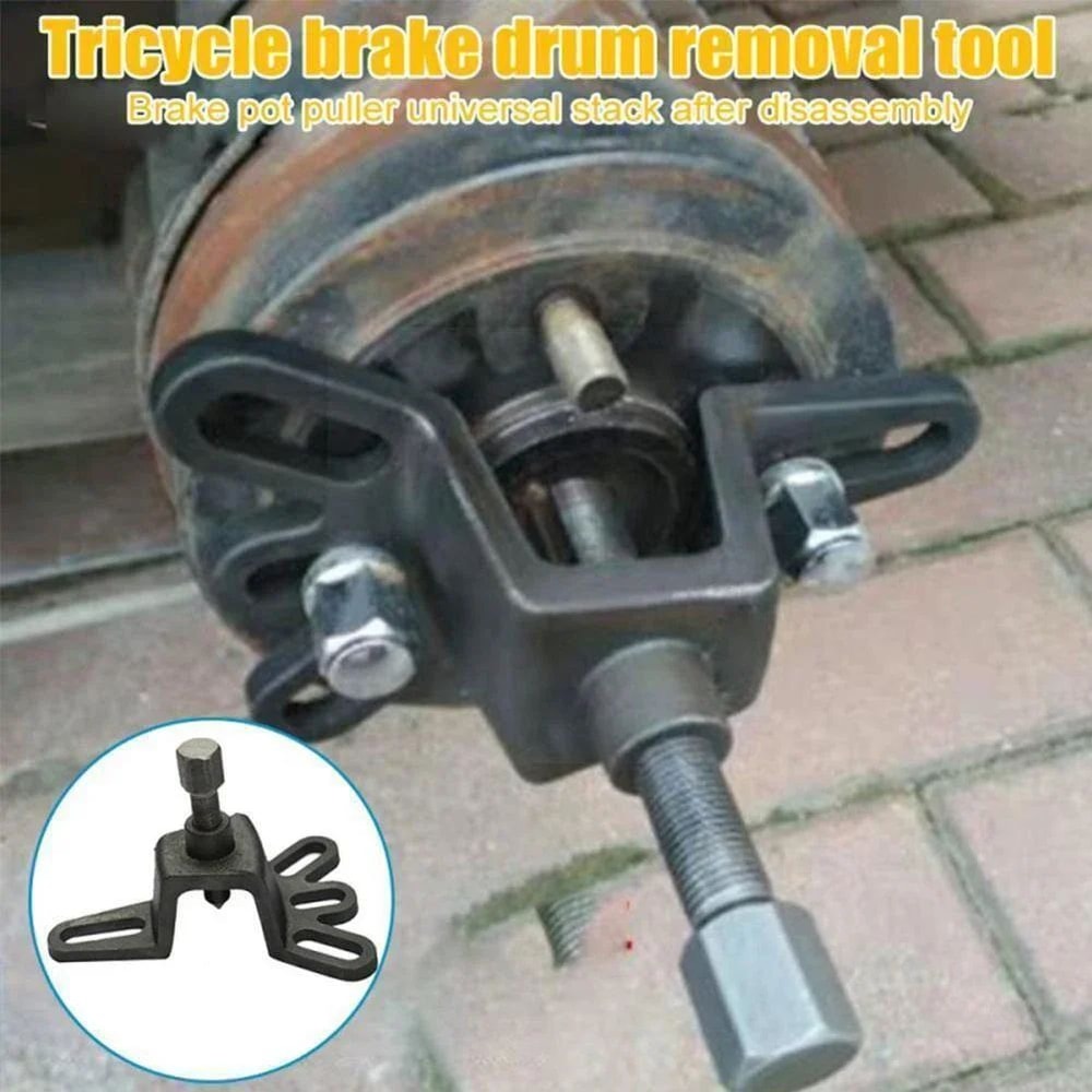 Universal Brake Drum Puller Wheel Hub Puller 4Hole Handheld Remover Tool For Motorcycle Tricycle 0